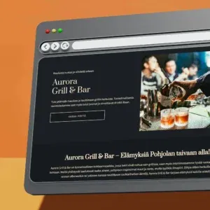 auroragrillandbar.fi – kotisivut